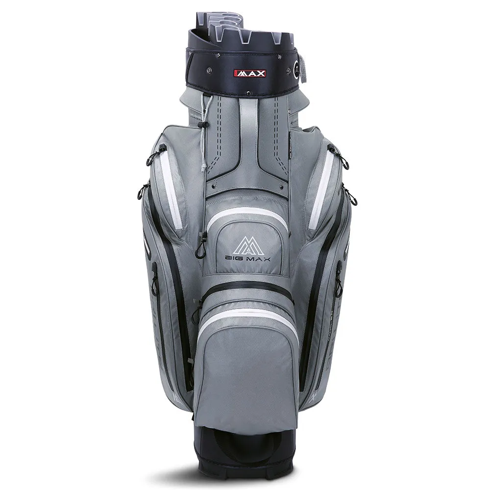 Big Max Dri Lite Silencio 2 Organiser Cart Bag - Grey/Black, Golf ball finder glasses, Forged vs cast irons