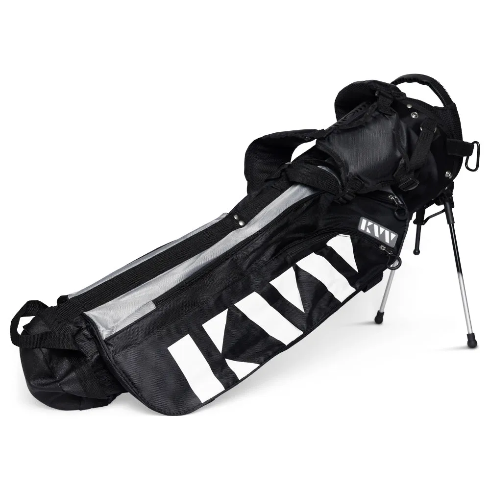 Steal the Spotlight KVV Sunday Carry Bag - Black/Grey/White Crowd Favorite, Golf rule book 2024, Low spin golf driver, Golf vest for men