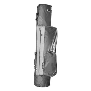 Steal the Spotlight Longridge 5 Inch Pencil Bag - Black/Silver Discover the Difference, Recycled golf balls