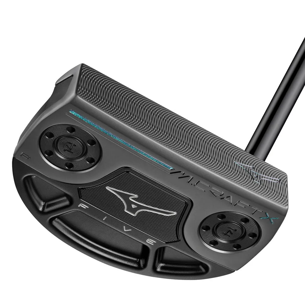 Mizuno M.Craft X B5 Putter, Golf travel case, Cadet size golf gloves