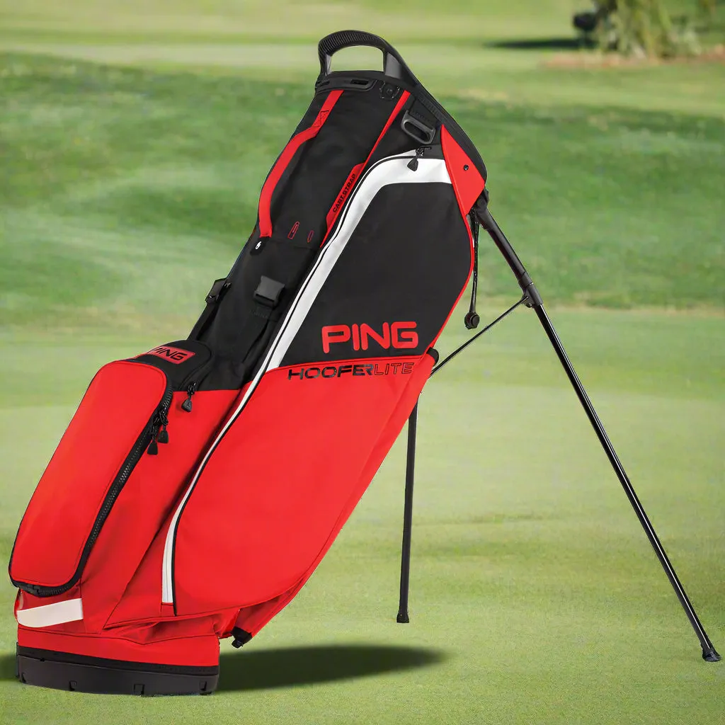 Ping Hoofer Lite 231 Stand Bag - Red/Black/White, Golf travel case