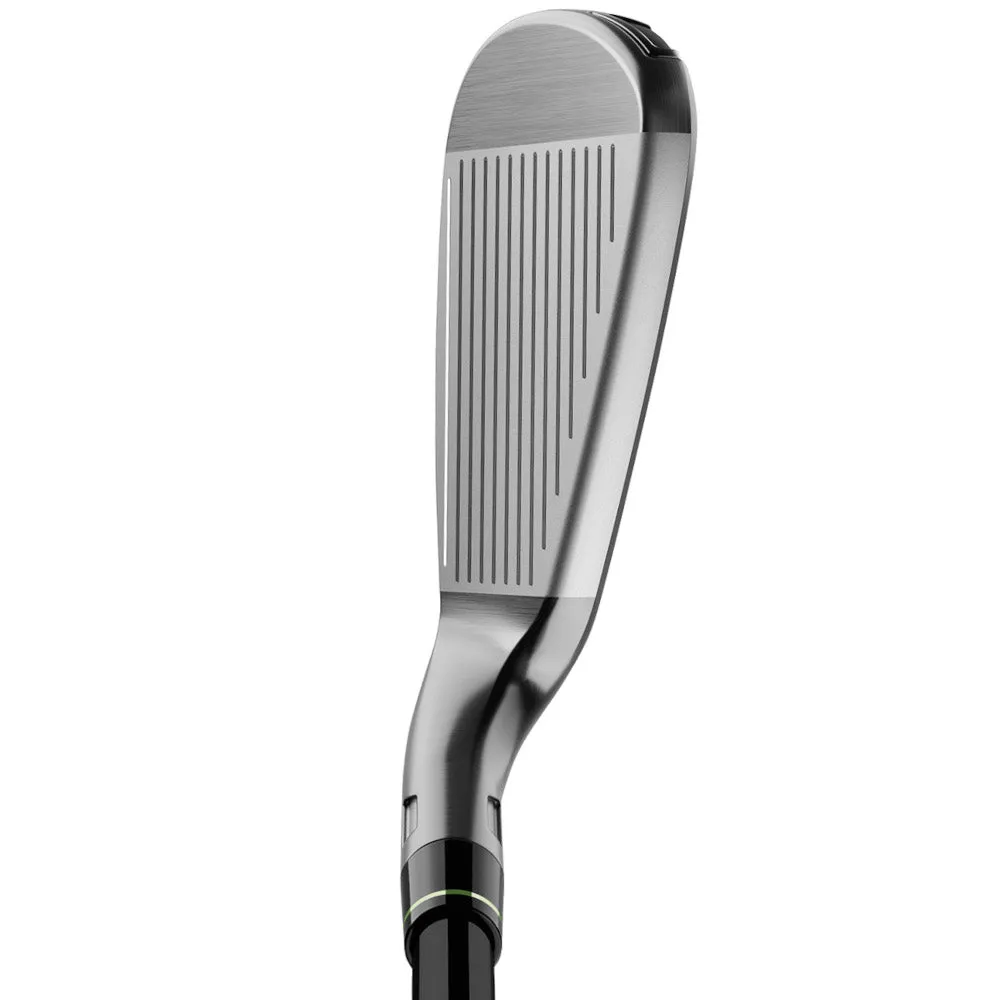 TaylorMade Qi Gunmetal Irons - Steel, Rain golf gloves, Wide width golf shoes, Golf ball beer cooler