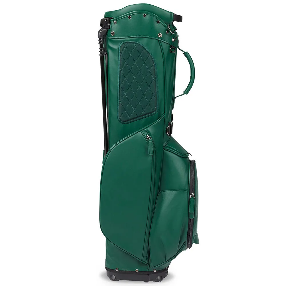 Titleist Links Legend Members Stand Bag - Green, Golf cart bag with 14 dividers, Golf rangefinder
