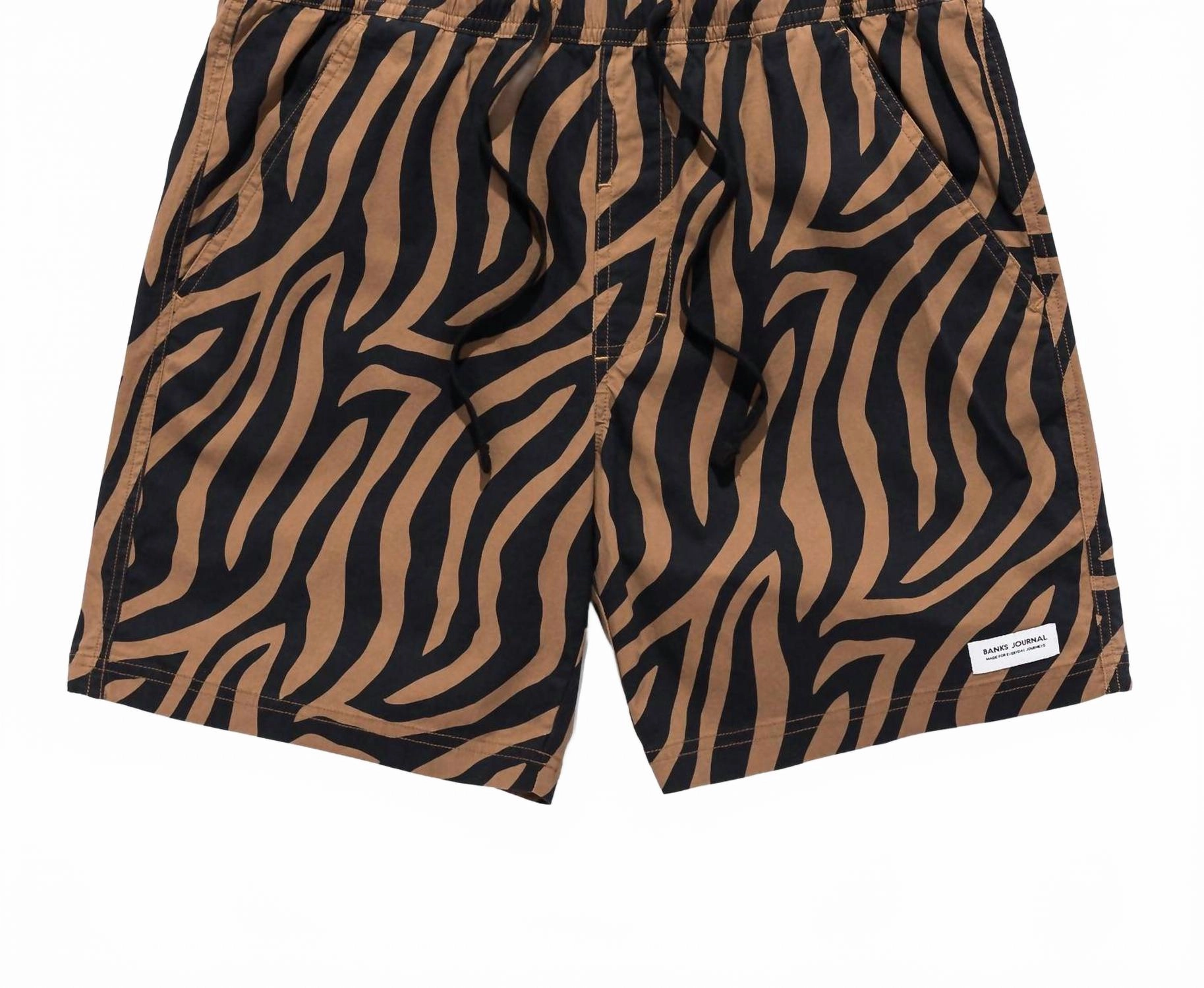 Stranger Elastic Boardshort In Clay
