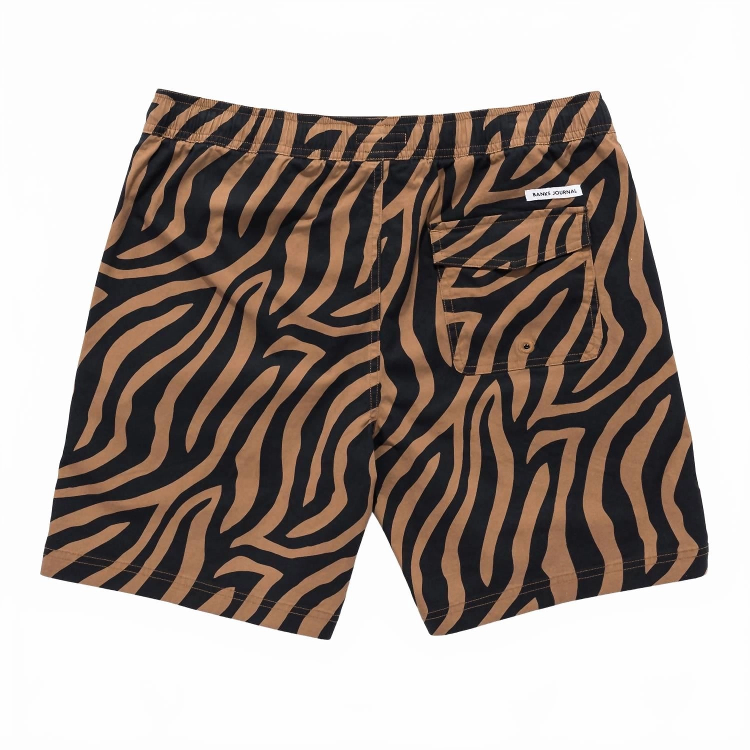 Stranger Elastic Boardshort In Clay