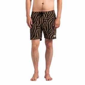Stranger Elastic Boardshort In Clay