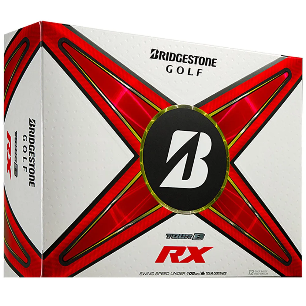 Bridgestone TOUR B RX Golf Balls - White - 12 Pack, Fingerless golf gloves, Senior golf clubs, Golf divot tool