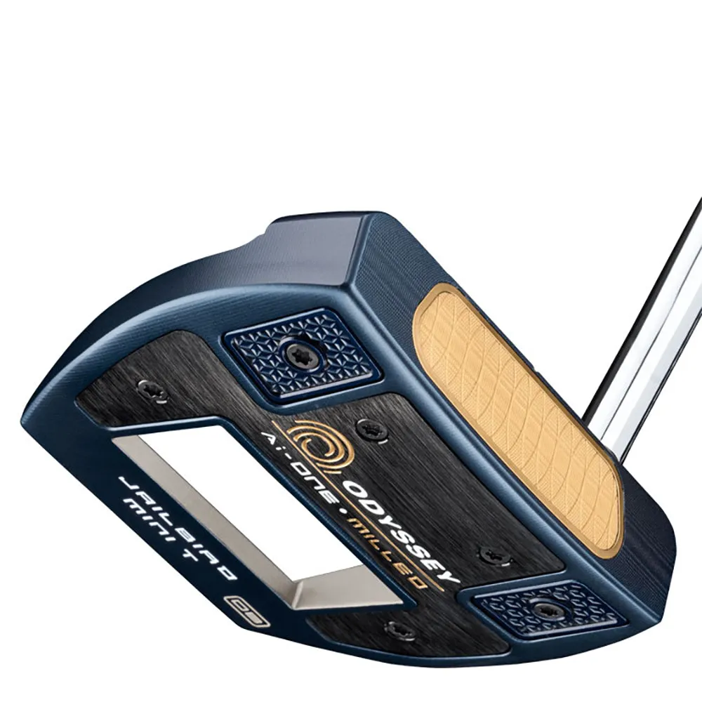 Odyssey Ai-One Milled Cruiser Putter - Jailbird Mini T Versa 90, Used golf clubs near me, Golf bag rain cover