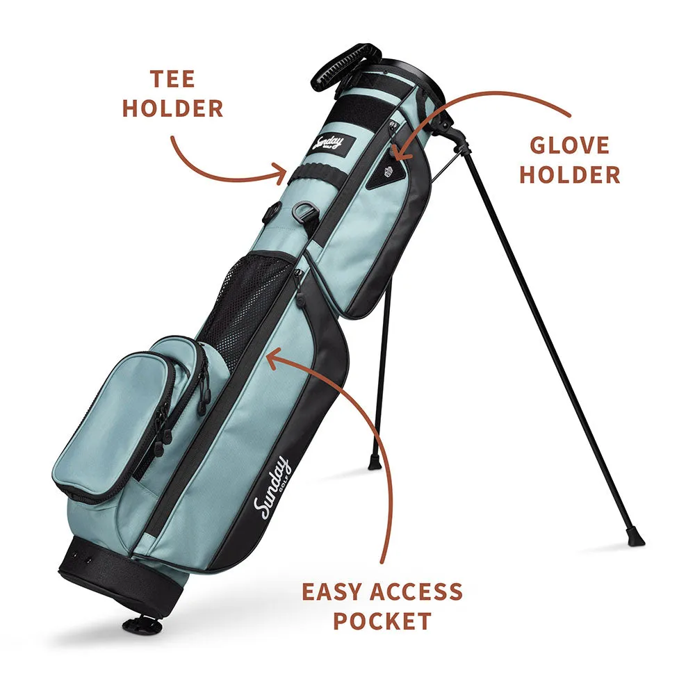 Sunday Golf Loma XL Pencil Stand Bag - Seafoam, Golf travel essentials, Best golf irons