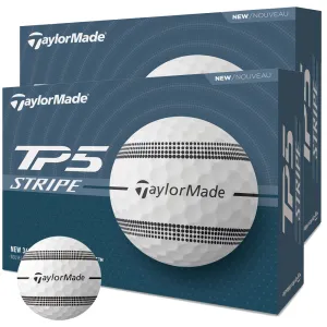 Style Meets Function TaylorMade TP5 Clear Stripe Golf Balls - White - Double Dozen Most Wanted, Golf club regripping kit, Forged vs cast irons