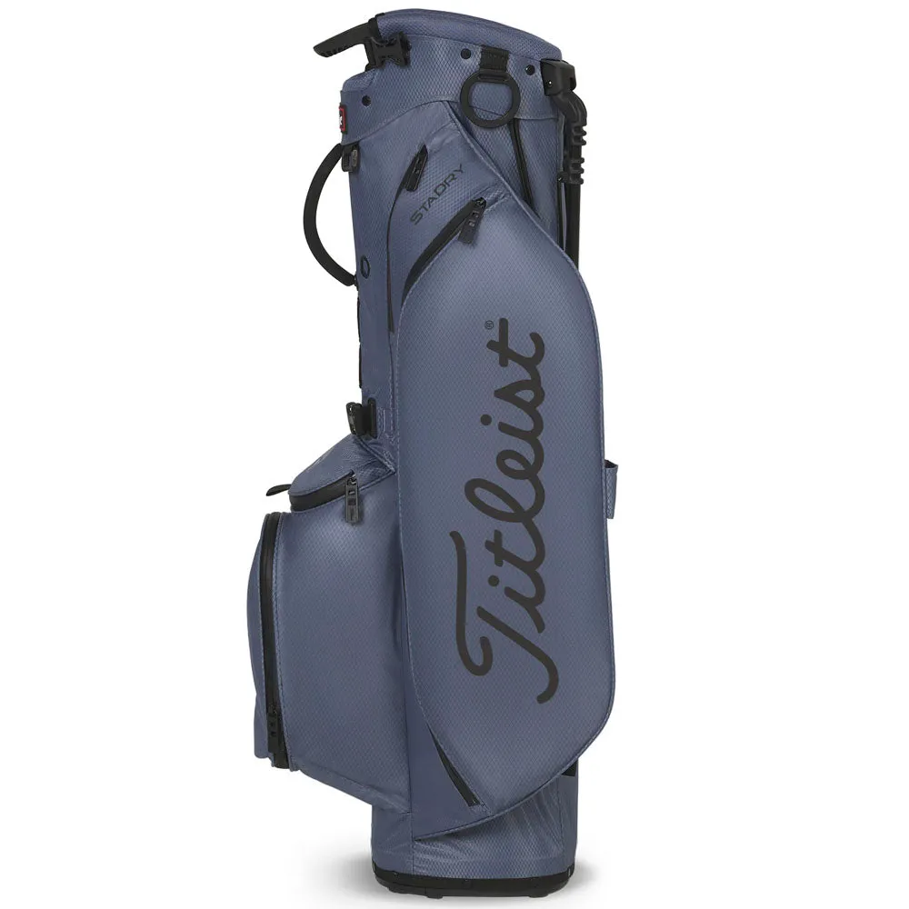 Titleist Players 4 StaDry Waterproof Stand Bag - Washed Indigo, Golf ball beer cooler, Golf ball stamp kit