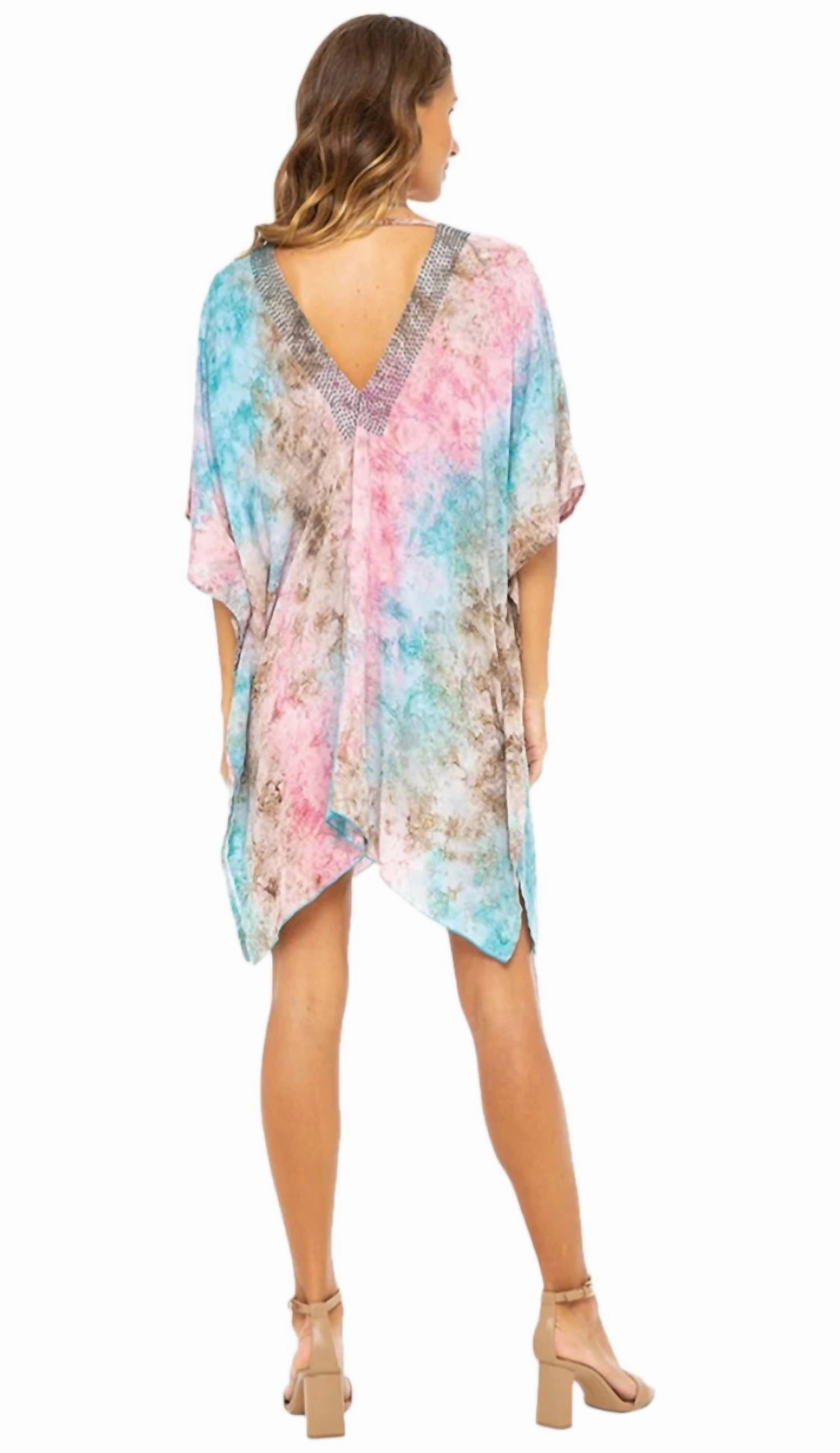 Sunkiss Caftan In Multicolor