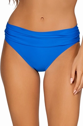 Sunsets Women's Standard Unforgettable Shirred Band Bikini Bottom Swimsuit