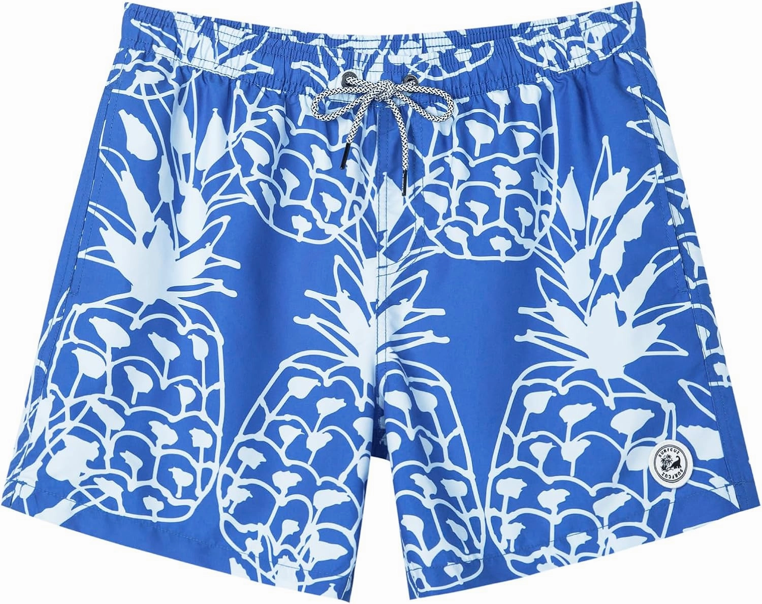 SURF CUZ Mens Swim Trunks 5 Inch Swim Shorts Quick Dry Bathing Suits for Men Beach Shorts Mesh Lining Swimming Trunks