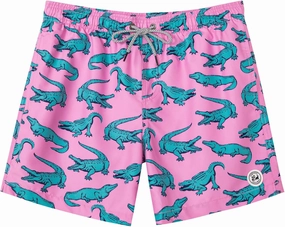 SURF CUZ Mens Swim Trunks 5 Inch Swim Shorts Quick Dry Bathing Suits for Men Beach Shorts Mesh Lining Swimming Trunks
