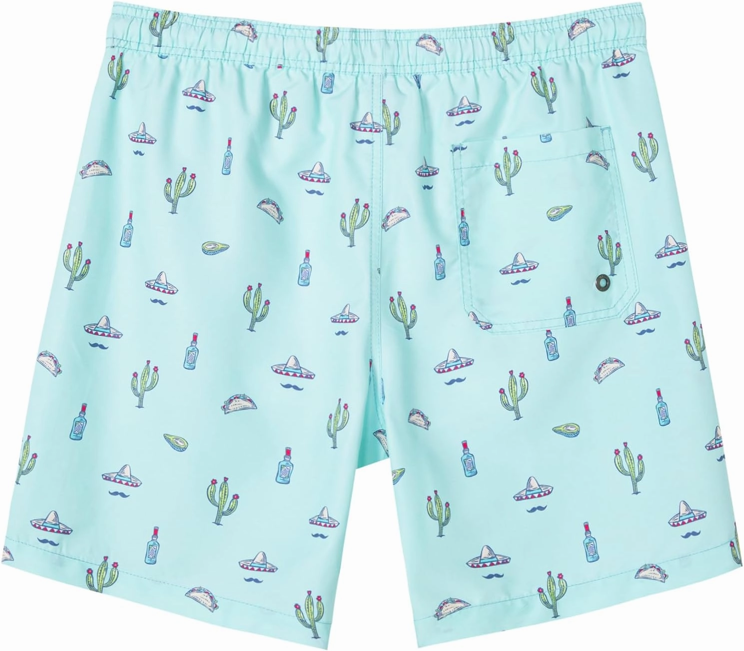 SURF CUZ Mens Swim Trunks 7" Swimming Trunks with Mesh Liner Quick Dry Swim Shorts for Men Swimwear Bathing Suits Pockets