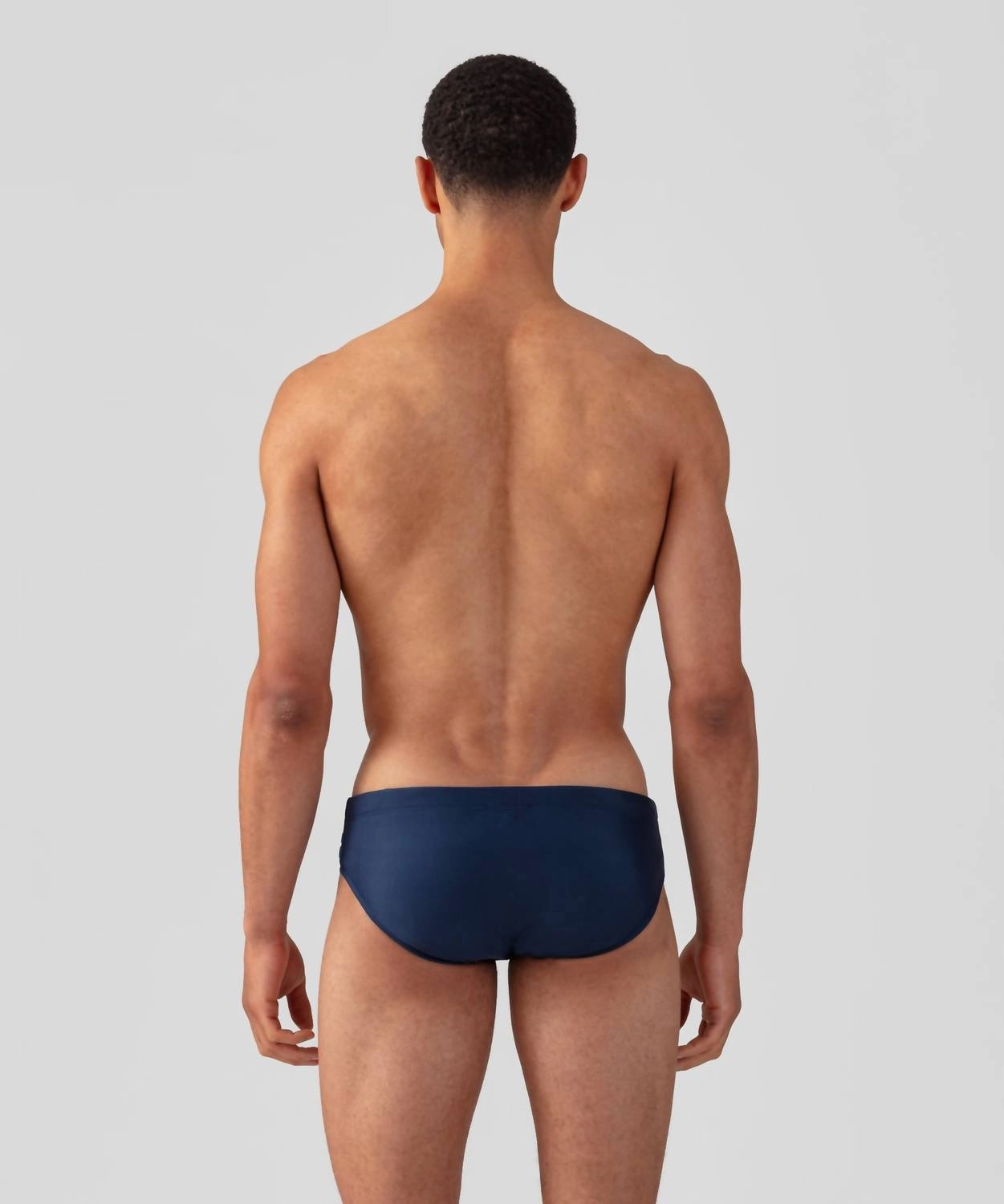 Swim Briefs Neon Stripes In Navy