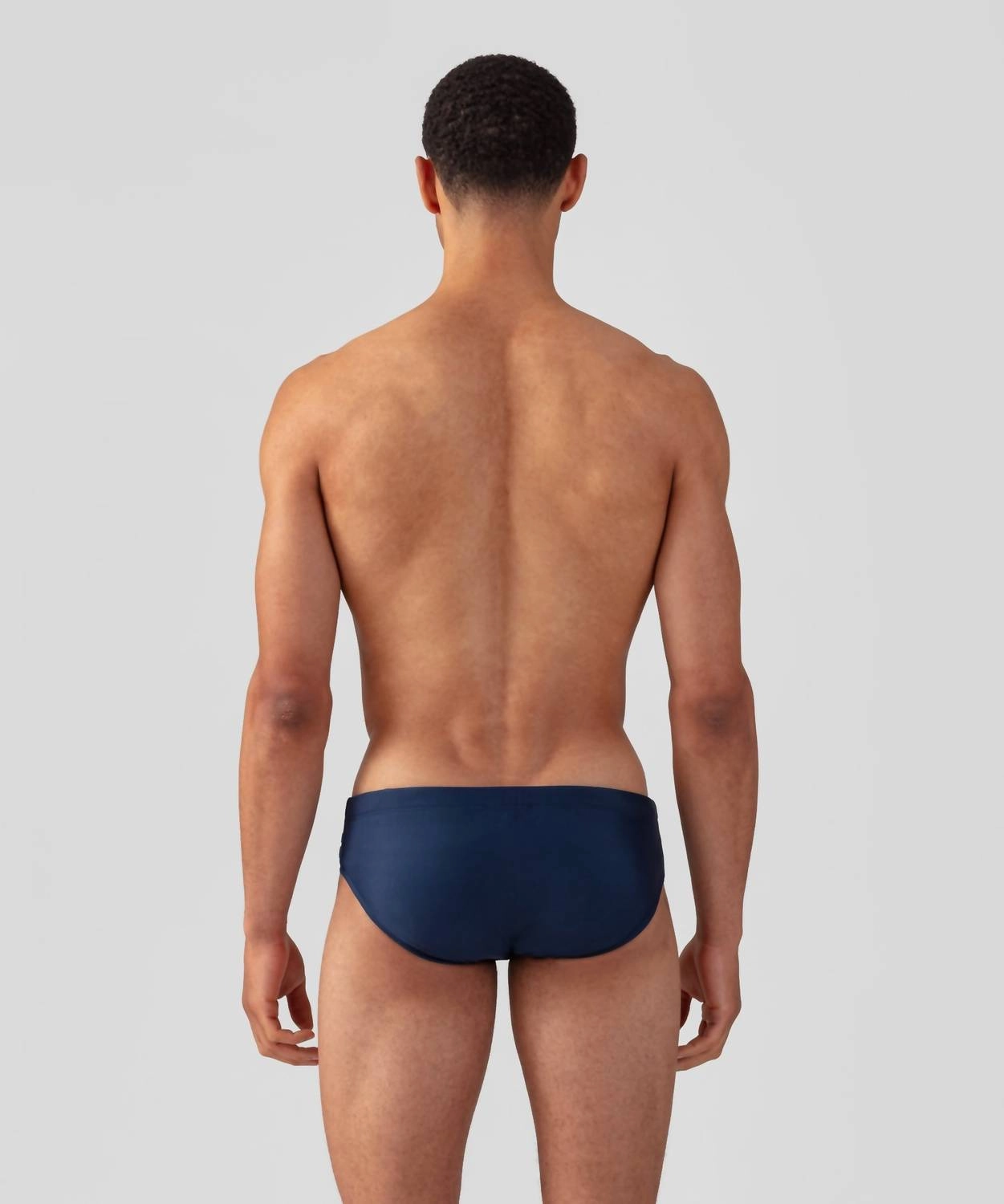 Swim Briefs Panelled In French Blue