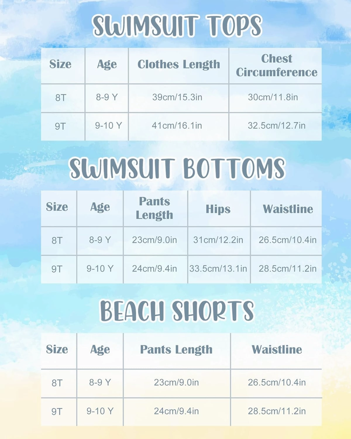 Sylfairy Girls 3 Piece Bathing Suit Summer UPF 50  Racerback Swimsuit with Shorts Beach Tankini Sets 8-15 Years