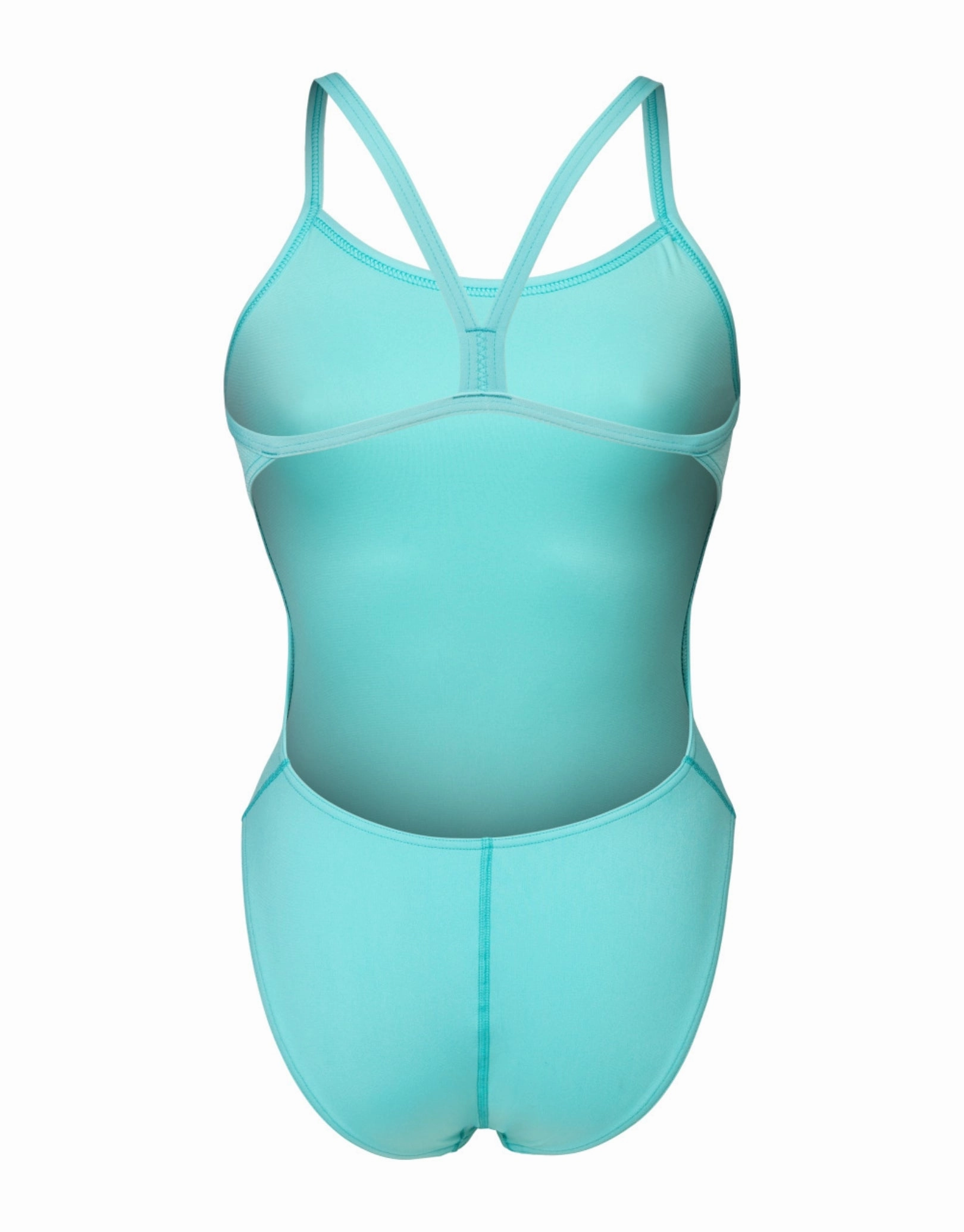 Team Challenge Solid Swimsuit - Water Blue/Pink