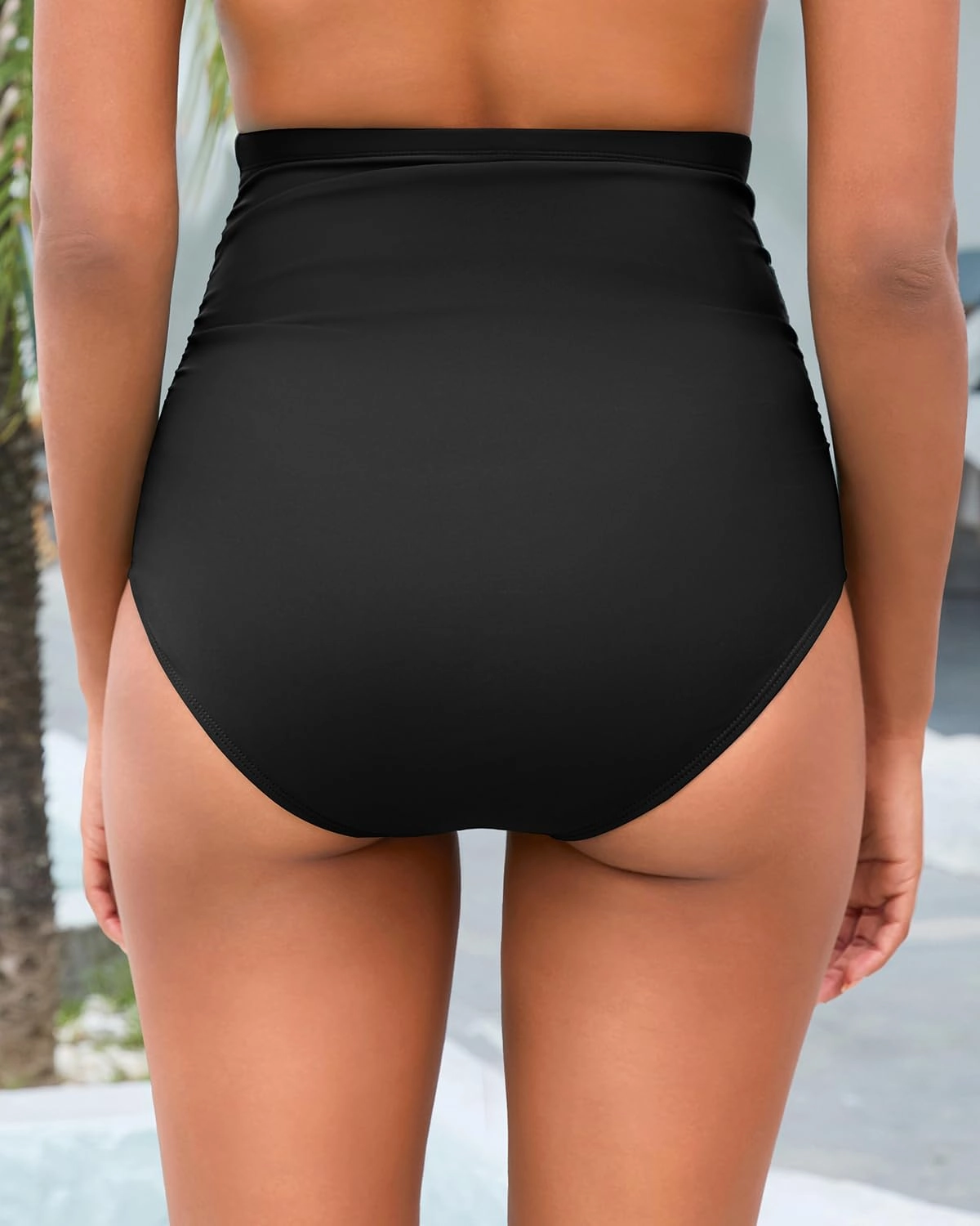 Tempt Me High Waisted Bikini Swimsuit Bottom - Women's Tummy Control Bathing Suit Bottoms Swim Bottom 2025 Swimwear