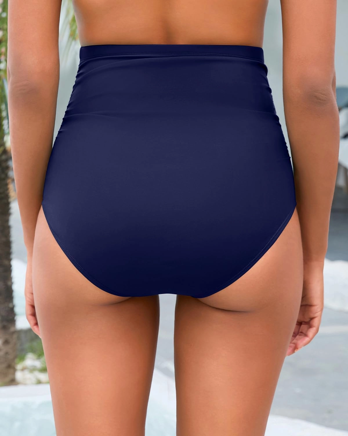 Tempt Me High Waisted Bikini Swimsuit Bottom - Women's Tummy Control Bathing Suit Bottoms Swim Bottom 2025 Swimwear