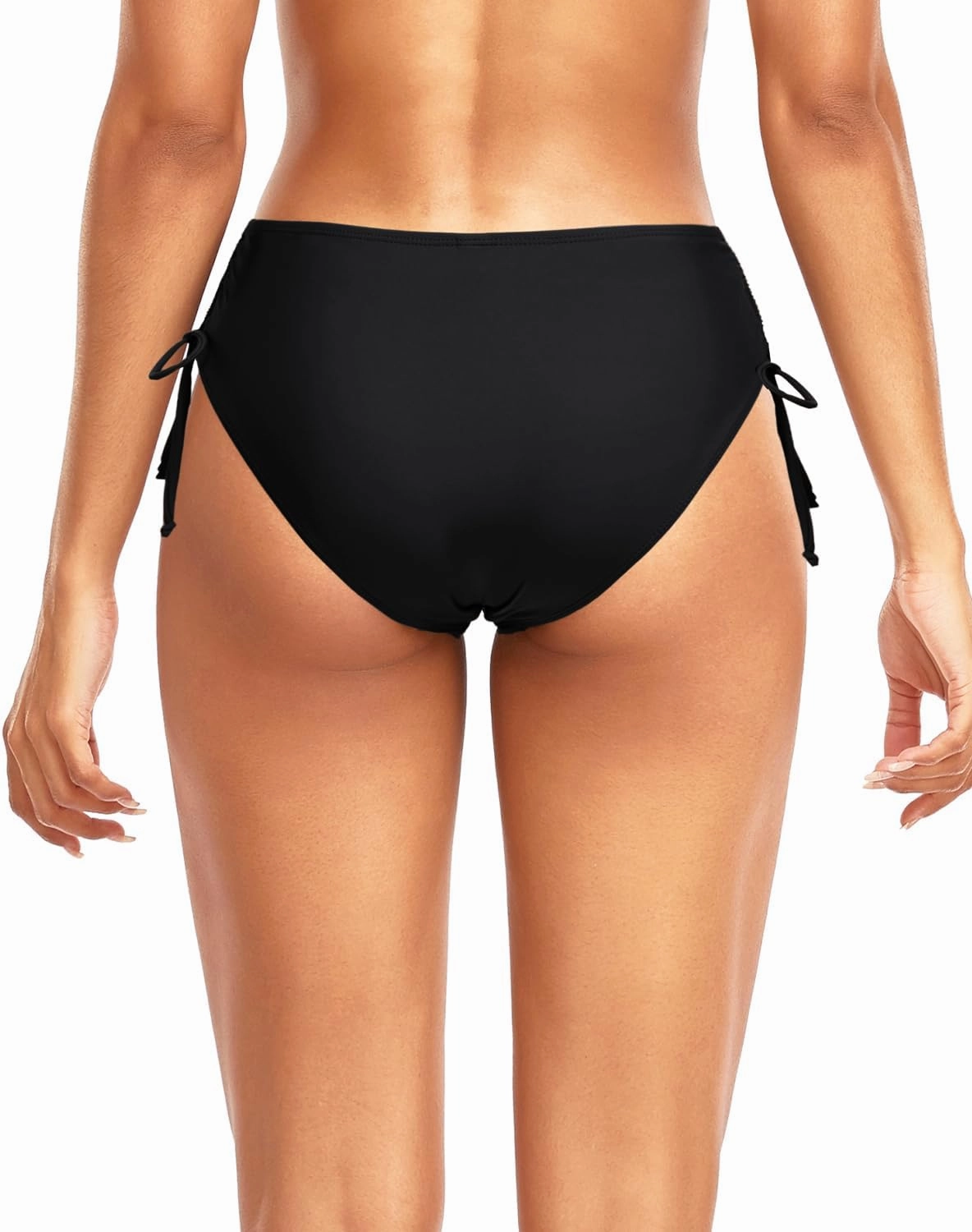 Tempt Me Women Bikini Bottoms Side Tie Adjustable Bathing Suit Swimsuit Full Coverage Swim Bottom