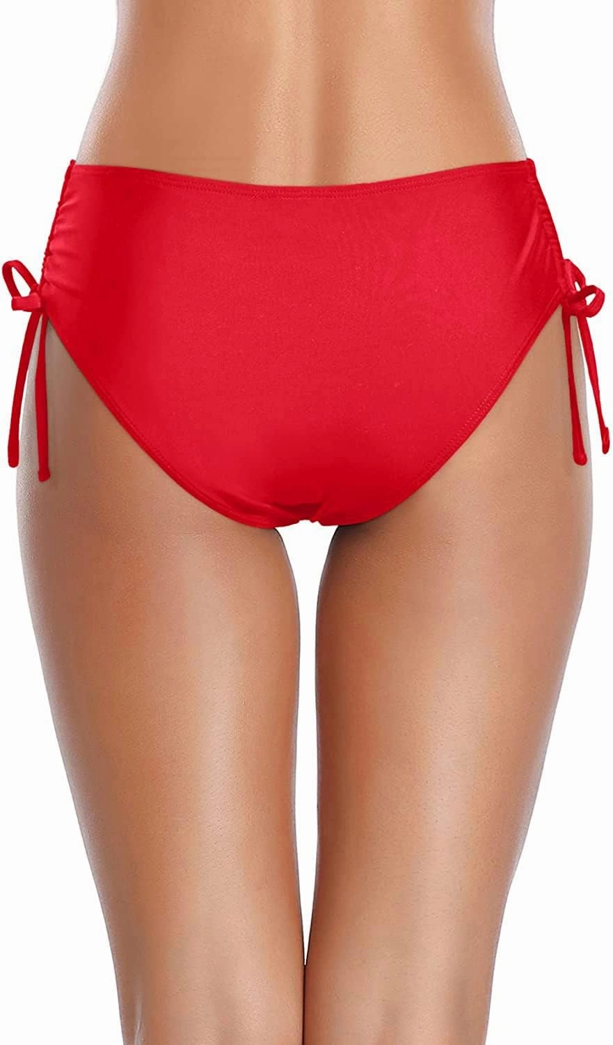 Tempt Me Women Bikini Bottoms Side Tie Adjustable Bathing Suit Swimsuit Full Coverage Swim Bottom