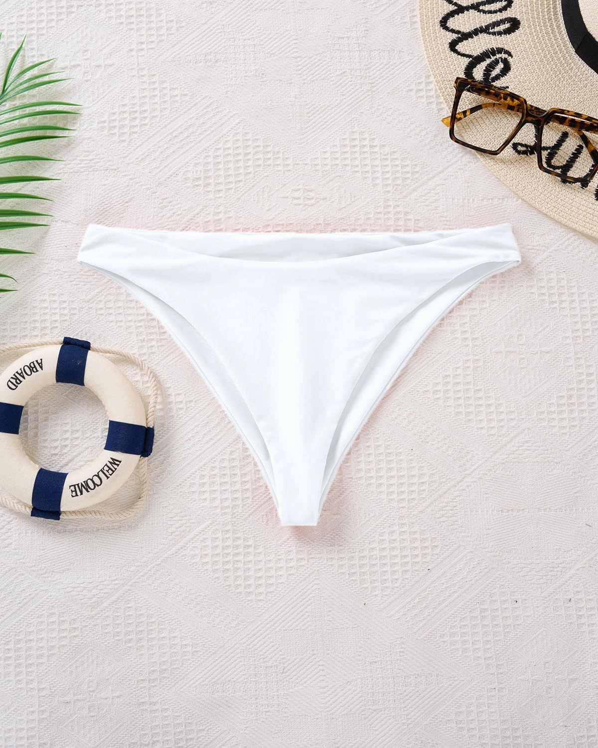 Tempt Me Women Cheeky Bikini Swimsuit Bottom - High Cut Bathing Suit Bottoms Low Rise Brazilian Swim Bottom 2025 Swimwear