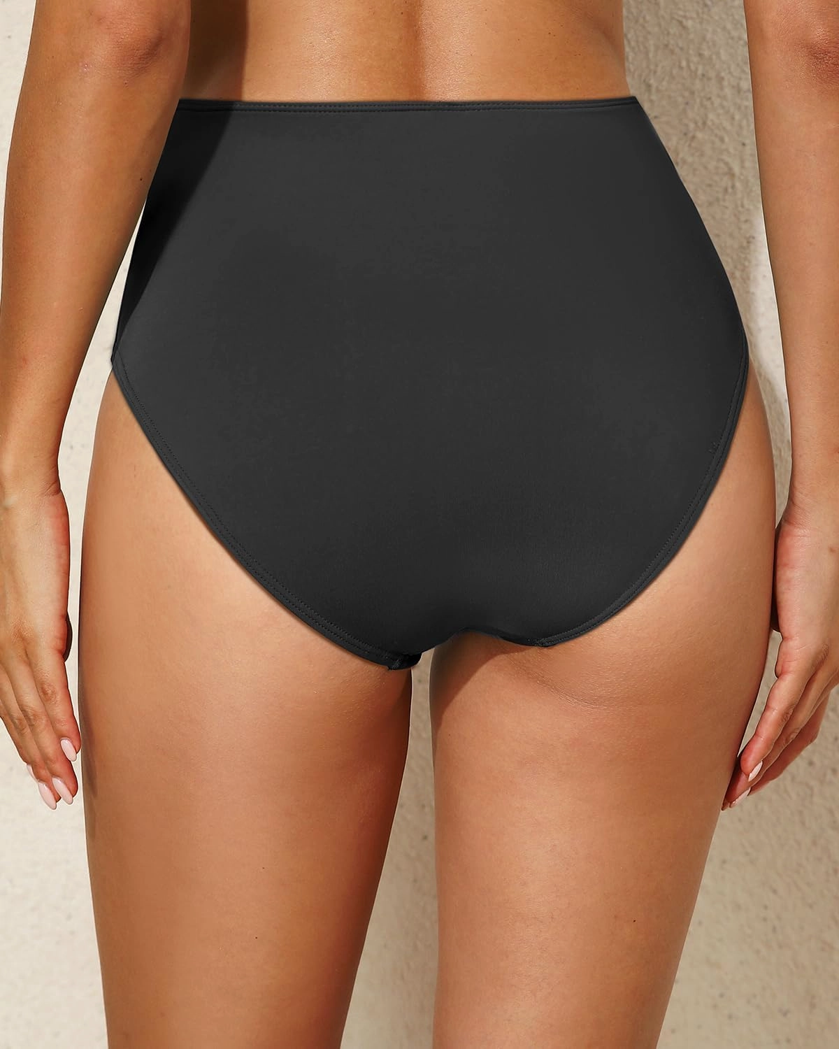 Tempt Me Women High Waisted Bikini Bottom Full Coverage Swimsuit Bottom