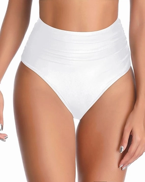 Tempt Me Women High Waisted Bikini Bottom Full Coverage Swimsuit Bottom