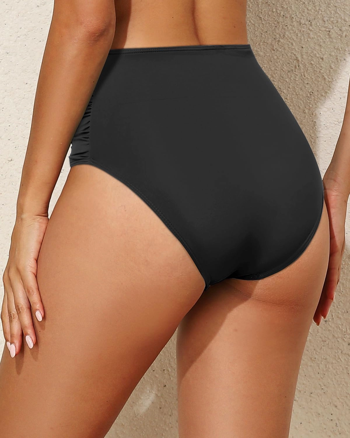 Tempt Me Women High Waisted Bikini Bottom Full Coverage Swimsuit Bottom