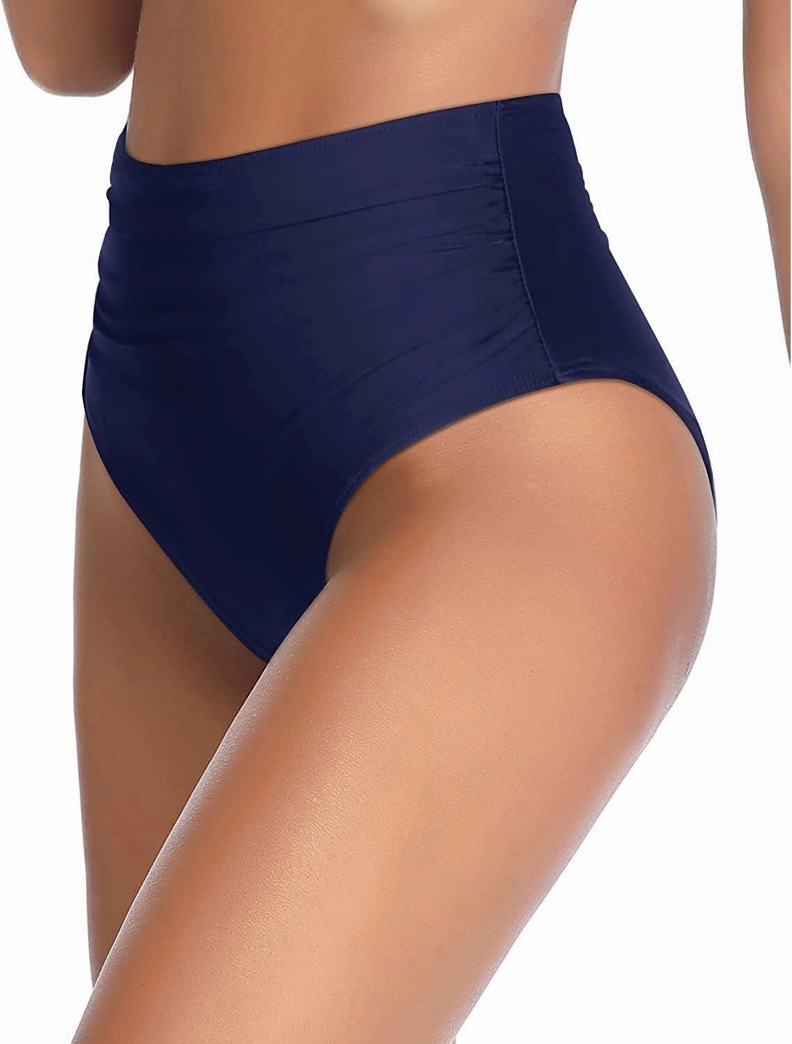Tempt Me Women High Waisted Bikini Bottom Full Coverage Swimsuit Bottom