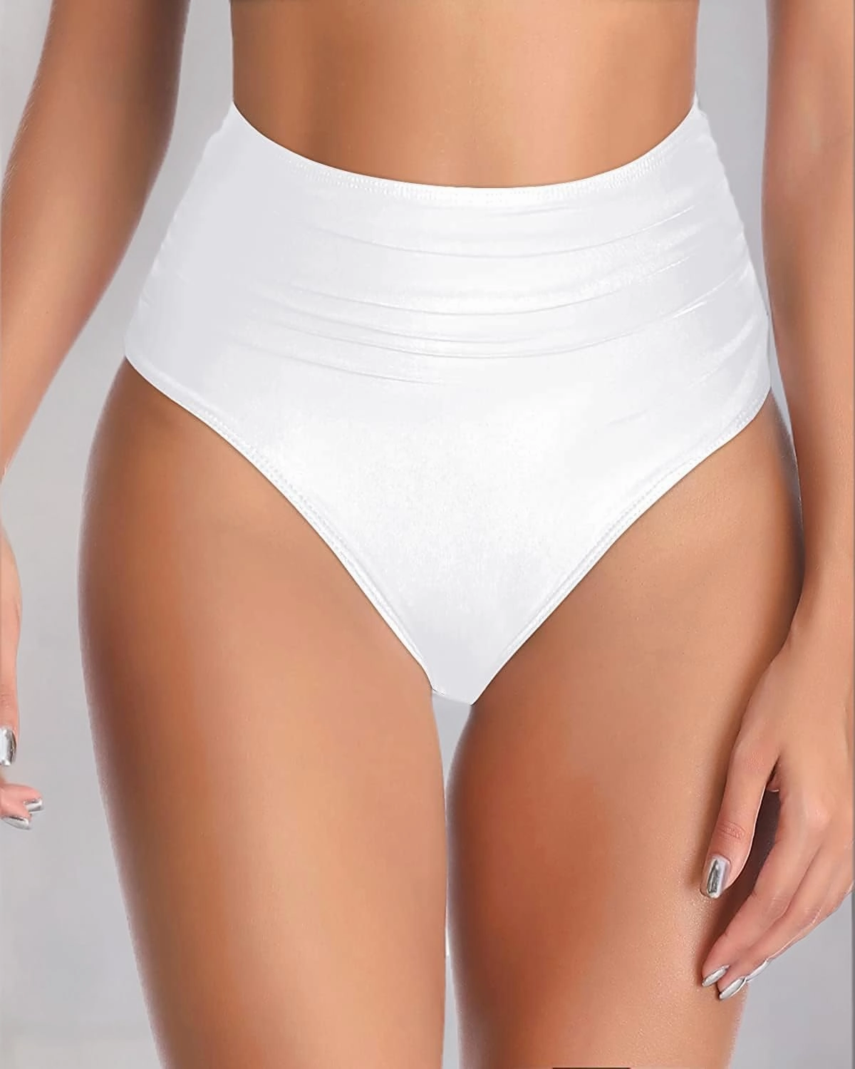 Tempt Me Women High Waisted Bikini Bottom Full Coverage Swimsuit Bottom