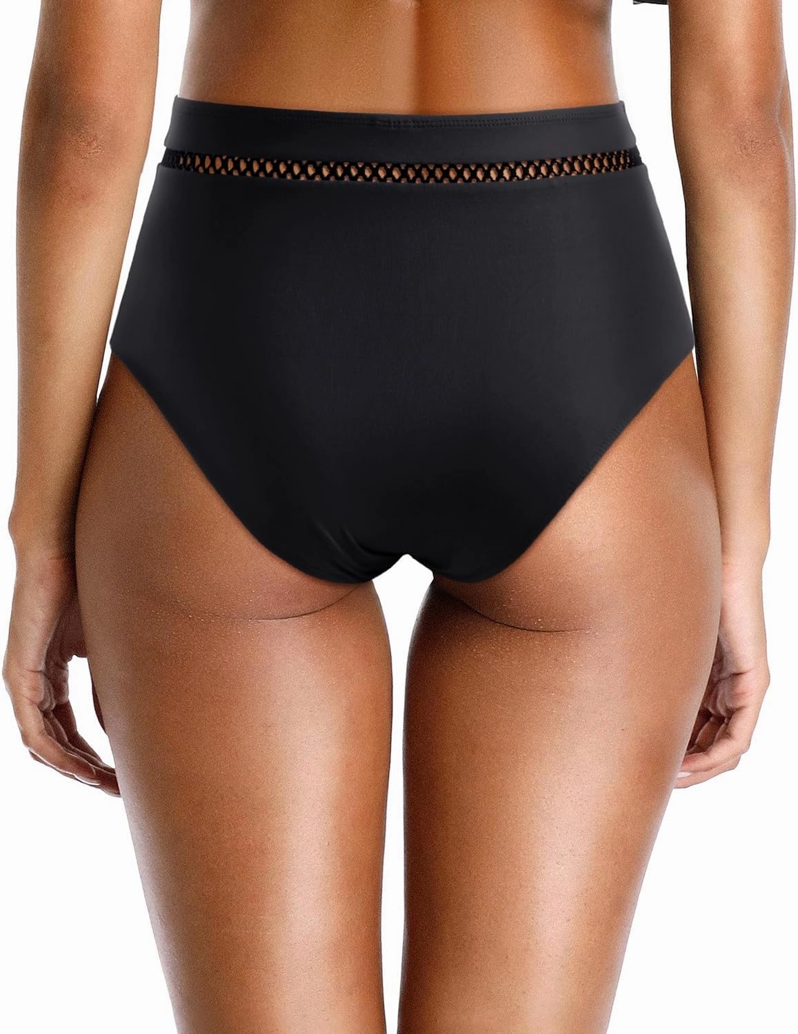 Tempt Me Women High Waisted Bikini Bottom Full Coverage Swimsuit Bottom