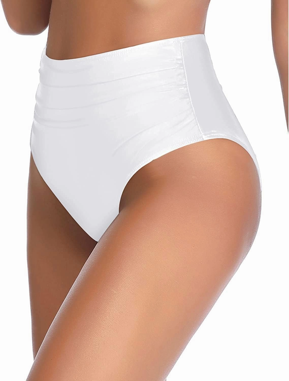Tempt Me Women High Waisted Bikini Bottom Full Coverage Swimsuit Bottom