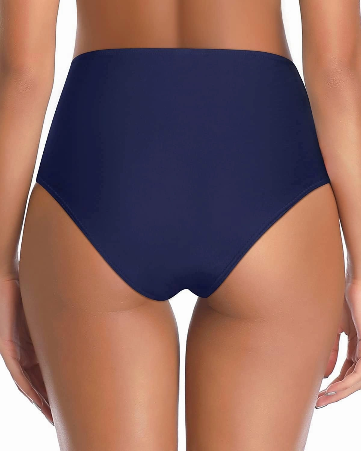 Tempt Me Women High Waisted Bikini Bottom Full Coverage Swimsuit Bottom