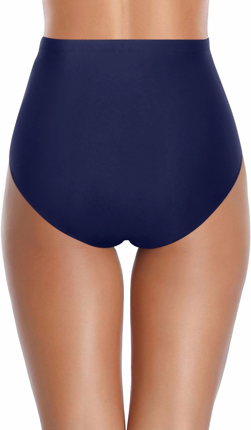 Tempt Me Women High Waisted Bikini Bottoms Tummy Control Swimsuit Bottoms Ruched Bathing Suit Bottom