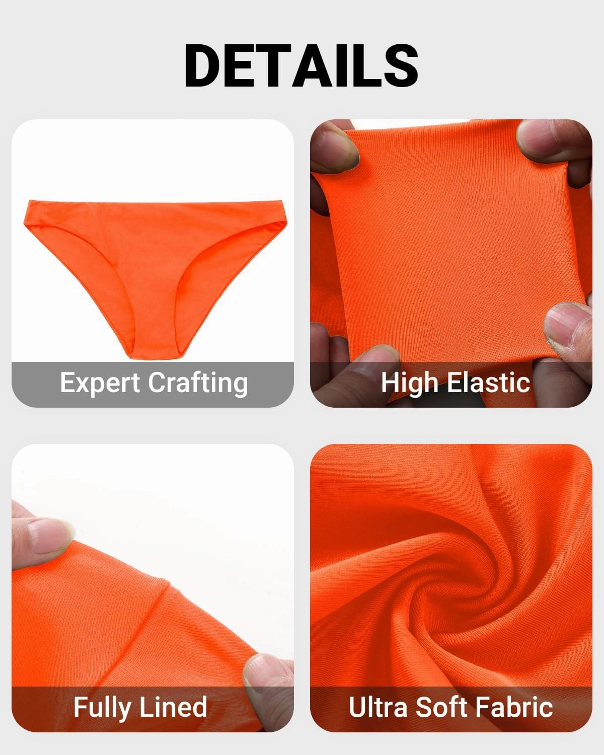 Tempt Me Women Low Rise Bikini Bottoms - Moderate Coverage Bathing Suit Bottoms Low Waisted Swimsuit Bottoms Brief 2025