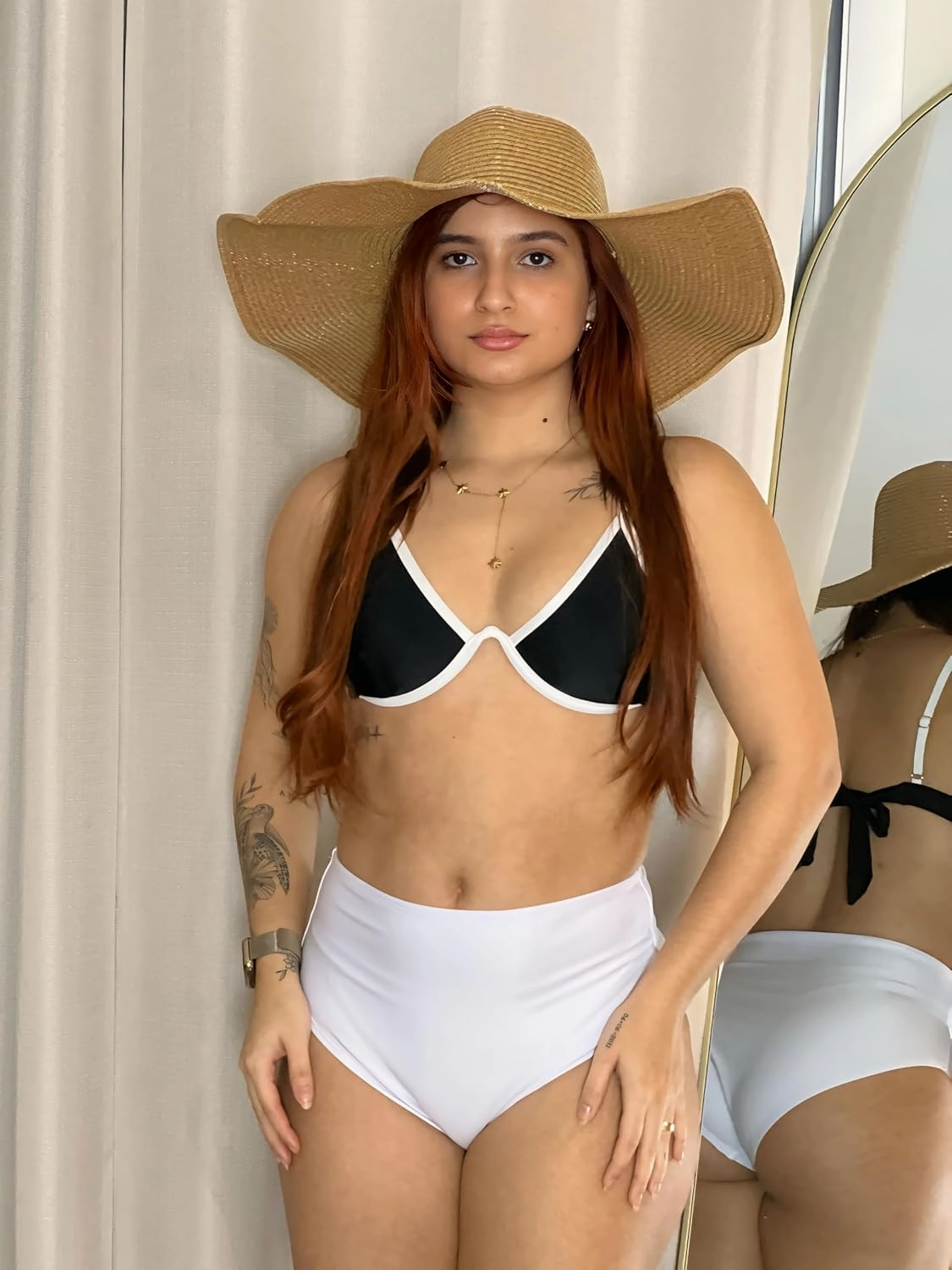 Tempt Me Women's High Waist Bikini Bottom - Full Coverage Bathing Suit Swim Bottom 2025 Swimsuit Swimwear