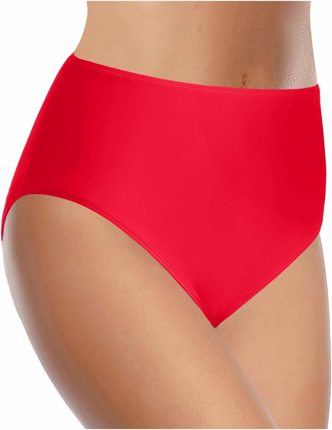 Tempt Me Women's High Waist Bikini Bottom - Full Coverage Bathing Suit Swim Bottom 2025 Swimsuit Swimwear