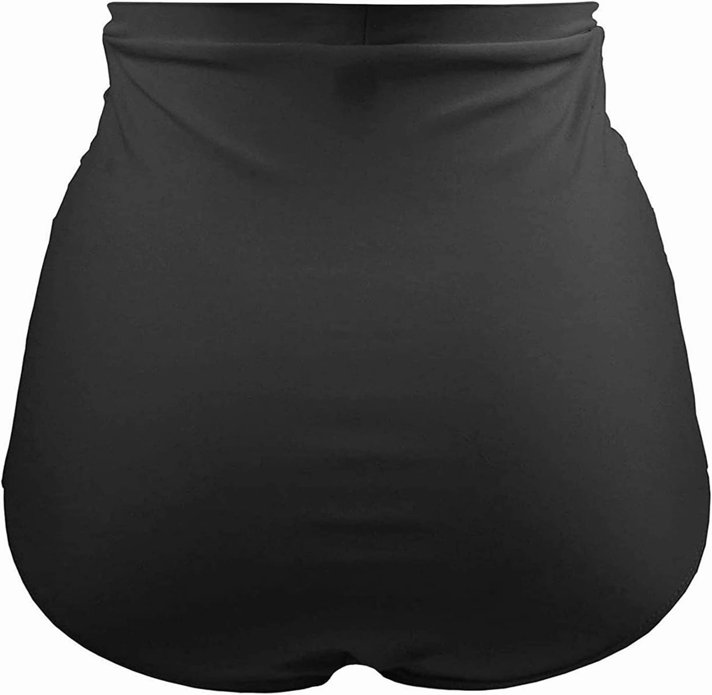 Tempt Me Women's High Waisted Swimsuit Bottom Tummy Control Ruched Bikini Bottom Vintage Swim Bottom Tankini Briefs