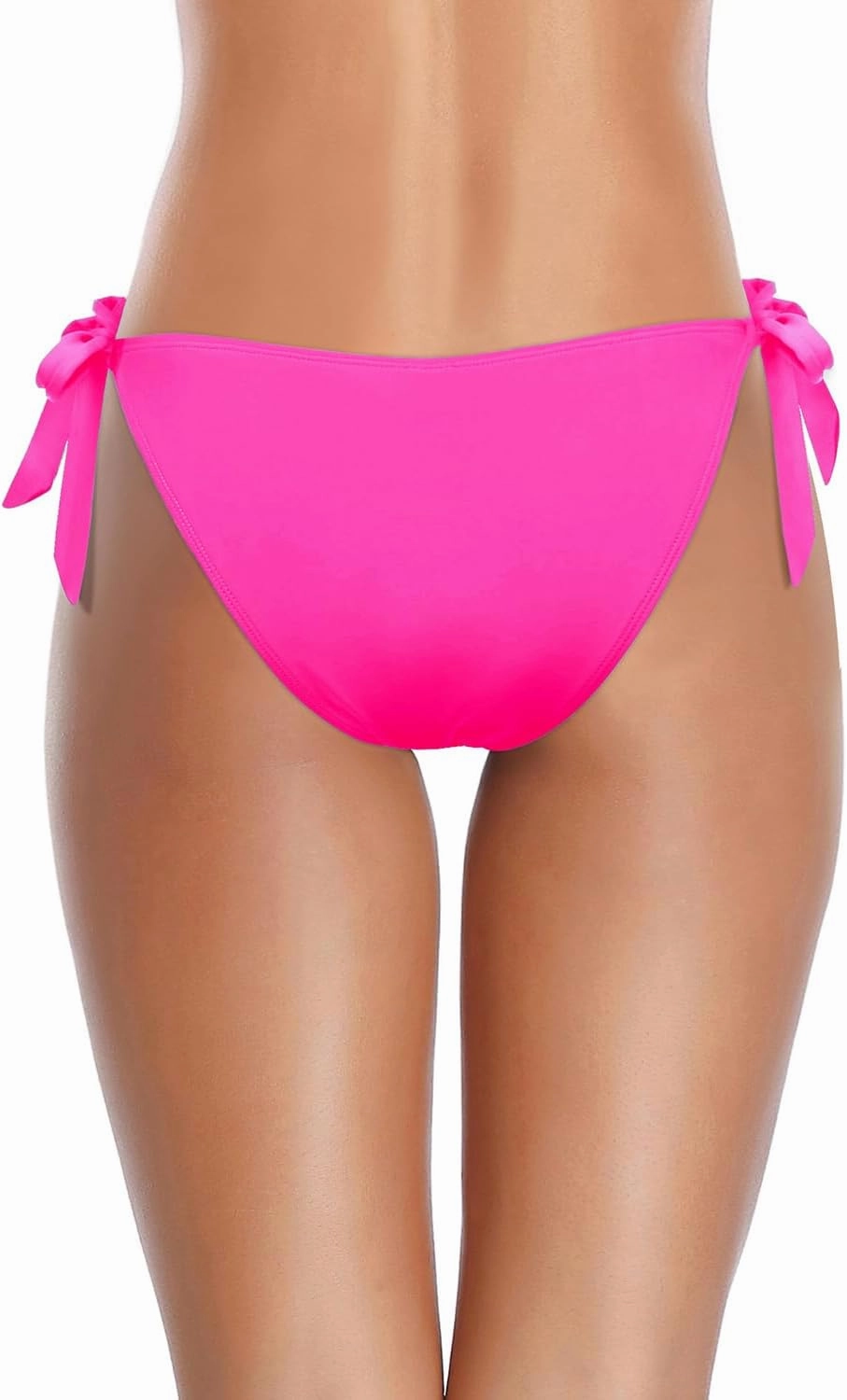 Tempt Me Women Side Tie Bikini Bottoms - String Swim Bottoms Low Rise Bathing Suit Bottoms Cheeky Coverage Swimwear 2025