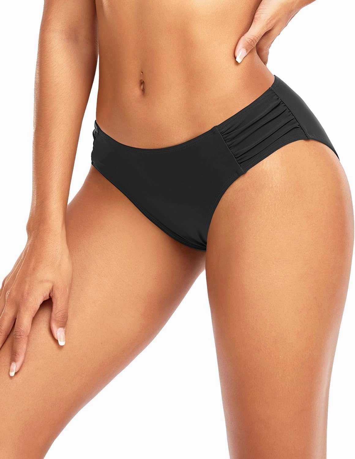 Tempt Me Women Strappy Bikini Bottom Full Coverage Bathing Suit Bottoms Swimsuit Bottom