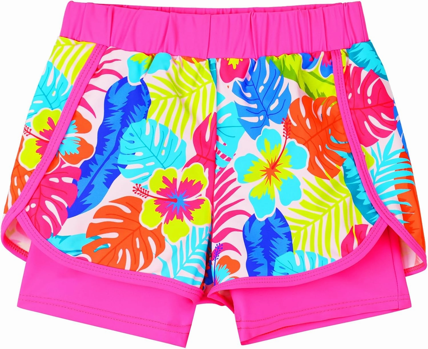 TFJH E 2PCS Girls Long Sleeve Swimsuit UV 50  Rashguard Tankini Set Kids Swimwear Zipper 3-12Y