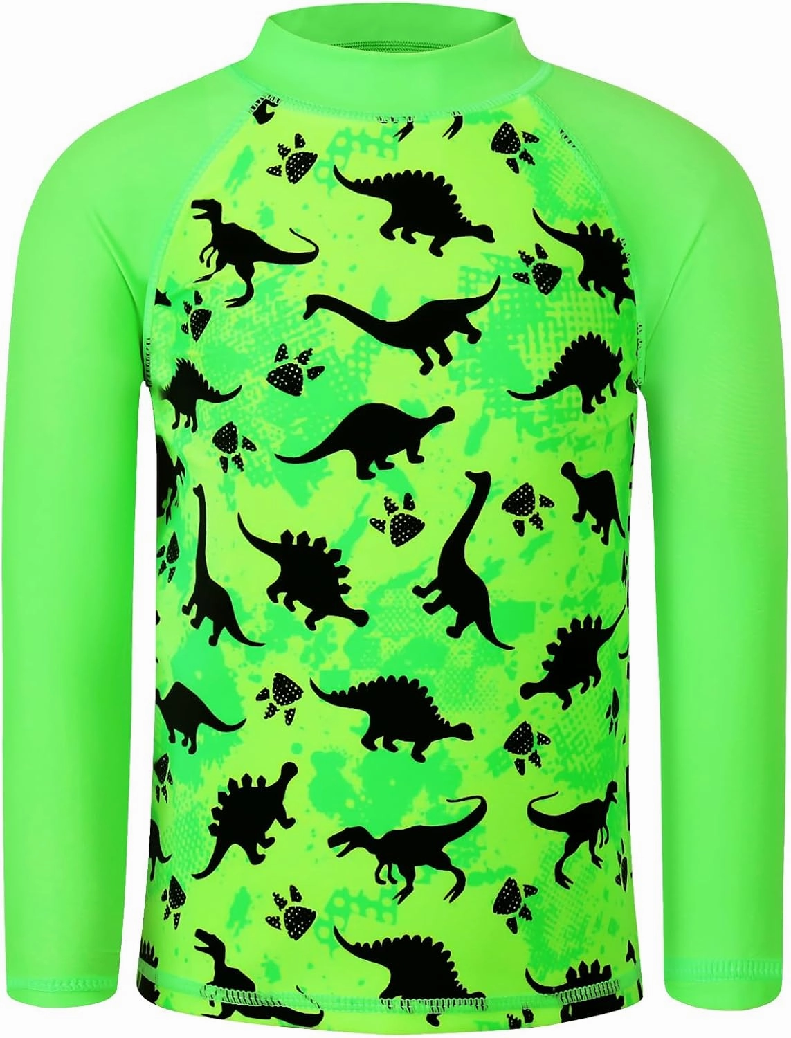 TFJH E 2PCS Kids Boys Long Sleeve Swimsuit UPF 50  UV Sun Protective Swimwear