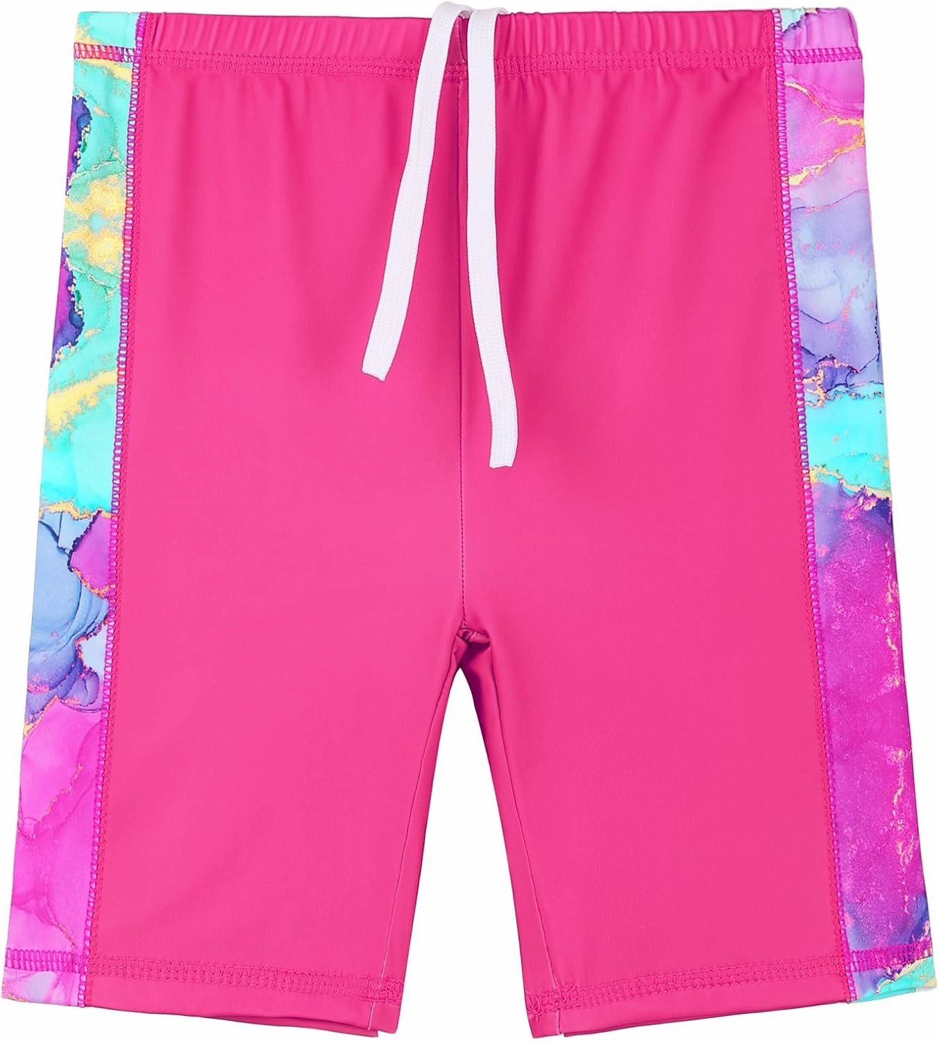 TFJH E Girls Swimsuit UPF 50  UV Two Piece Long Sleeve Swimwear Rash Guard Sets 3-12Y
