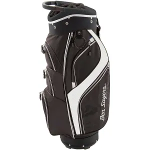 The Choice is Clear Ben Sayers Deluxe Cart Bag - Black/White Steal the Spotlight, Low compression golf balls
