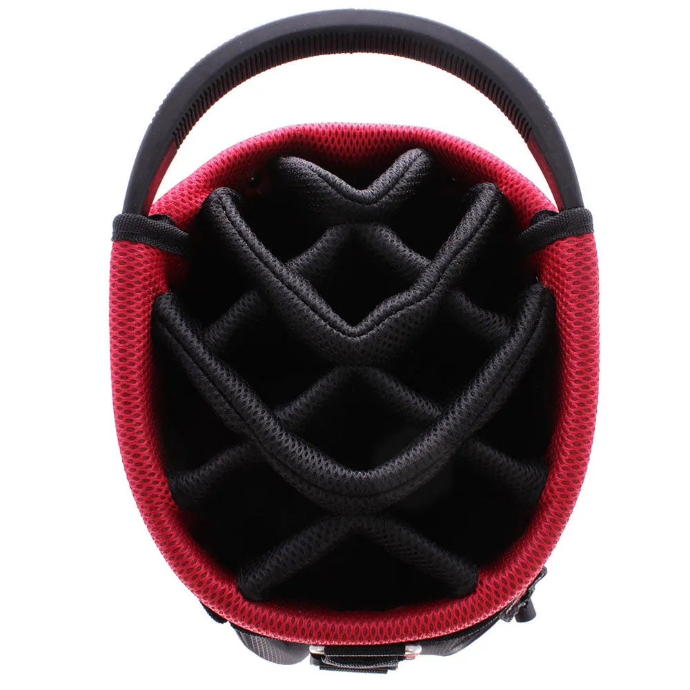 Ben Sayers Deluxe Cart Bag - Black/White, Callaway Paradym irons, Golf balls for distance, Adidas golf shoes