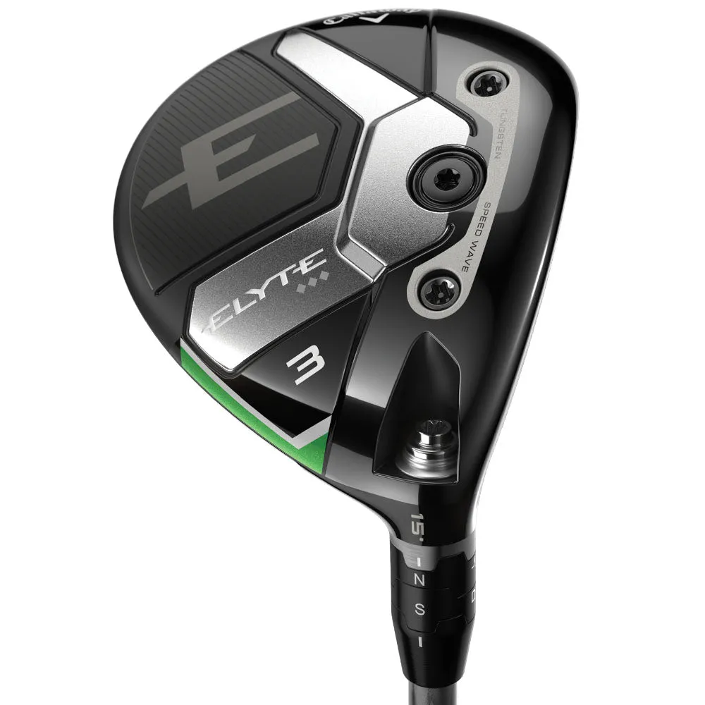 The Choice is Clear Callaway Elyte Fairway Wood - TD Best-Selling, Yellow golf balls, Golf club loft adjustment